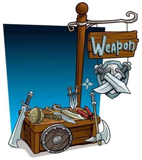 Weapons booth